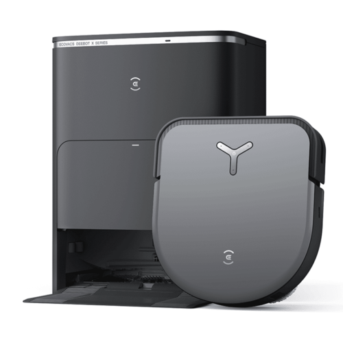 שואב רובוטי+תחנת עגינה ECOVACS DEEBOT X5 PRO OMNI שחור