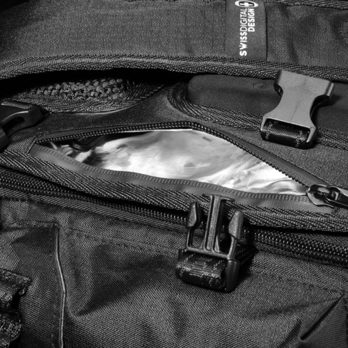 תיק צד נשיאה Swiss Digital Balerna Ultimate Storage Size M 13 inch כולל Apple FMI שחור