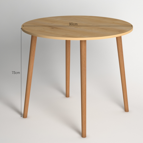 שולחן אוכל עגול ליאת