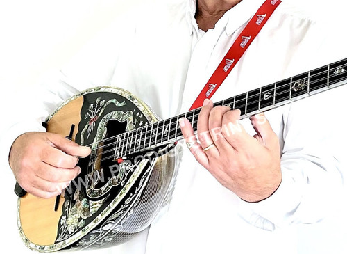 רצועה כתף לבוזוקי + בורג רצועה Prodigy Shoulder Strap RED BSS4R