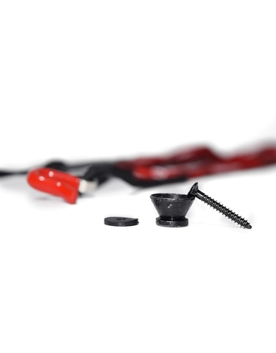 רצועה כתף לבוזוקי + בורג רצועה Prodigy Shoulder Strap RED BSS4R
