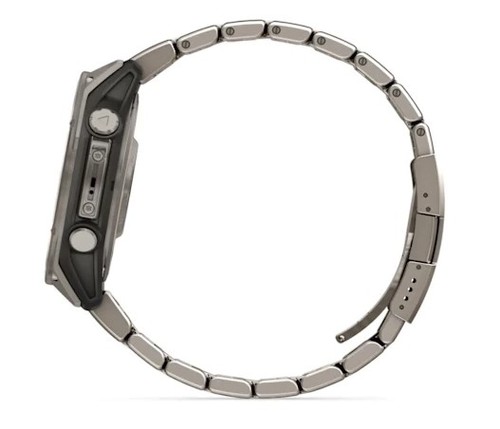 שעון חכם Garmin Fenix 8 AMOLED 47mm טיטניום עם רצועת טיטניום