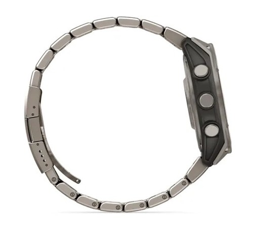 שעון חכם Garmin Fenix 8 AMOLED 47mm טיטניום עם רצועת טיטניום