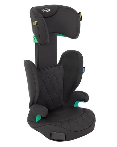 בוסטר גב לילדים אפיקס Affix R129 עם חיבור איזופיקס וריפוד עבה במיוחד - אפור IRON