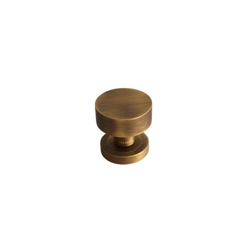 זוג כפתורים לדלת 410 Round - פליז מיושן