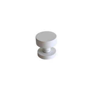 זוג כפתורים לדלת 410 Round - לבן