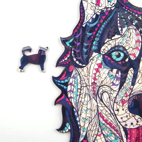 פאזל חיות מעץ Animal Wooden Puzzle
