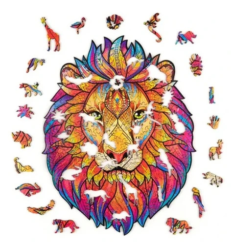 פאזל חיות מעץ Animal Wooden Puzzle