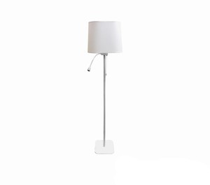 עמידה+קריאה לבן E27 60W+LED 3W