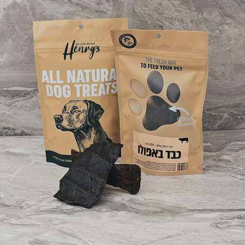 הנריס Henyrs חטיף טבעי לכלבים כבד באפלו