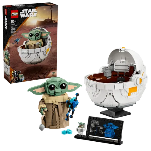 לגו מלחמת הכוכבים STARWARS GROGU מרחף בעריסה 75403  LEGO