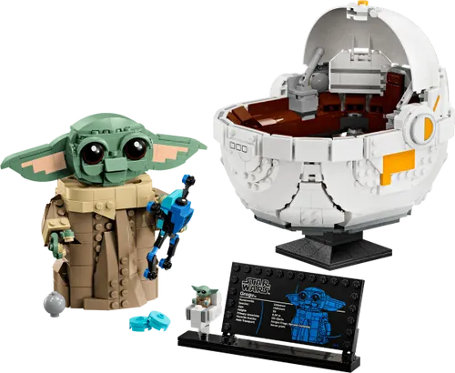לגו מלחמת הכוכבים STARWARS GROGU מרחף בעריסה 75403  LEGO
