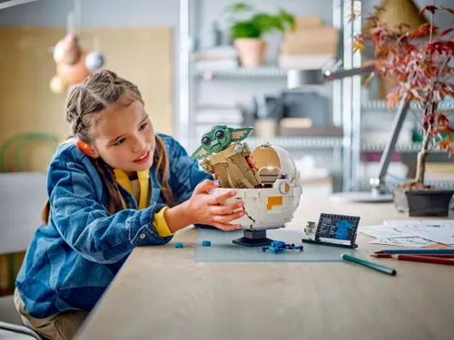 לגו מלחמת הכוכבים STARWARS GROGU מרחף בעריסה 75403  LEGO