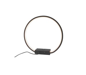 שולחן עיגול שחור LED 12W