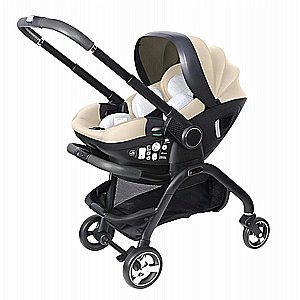 חדש! סלקל על גלגלים 5 ב 1 טיולון וכיסא בטיחות - car seat strolle- שחור/אפור
