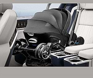 חדש! סלקל על גלגלים 5 ב 1 טיולון וכיסא בטיחות - car seat strolle- בז