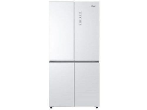 מקרר 4 דלתות זכוכית לבן  665 ליטר כשרות מהדרין Haier האייר דגם 7100