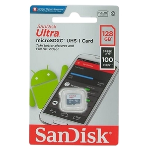 כרטיס זכרון Micro SD San Disk 128GB סאנדיסק