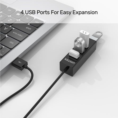 מפצל יו אס בי X4 PORT HUB USB  
