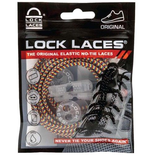 Locklaces - Rainbow - שרוכי גומי