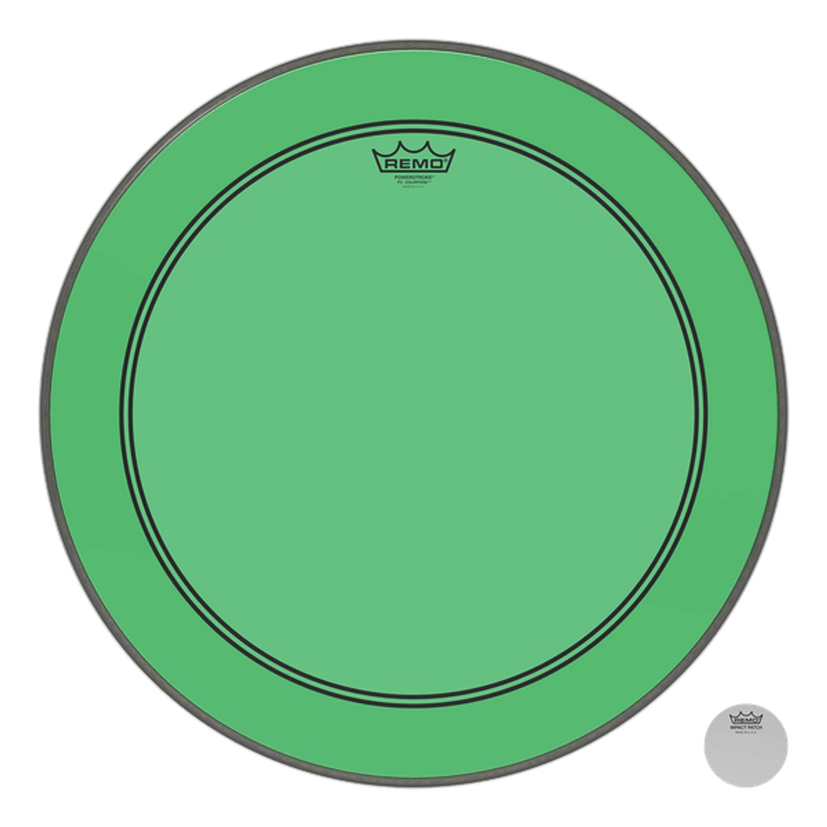 Remo Powerstroke P3 Colortone 20" Green