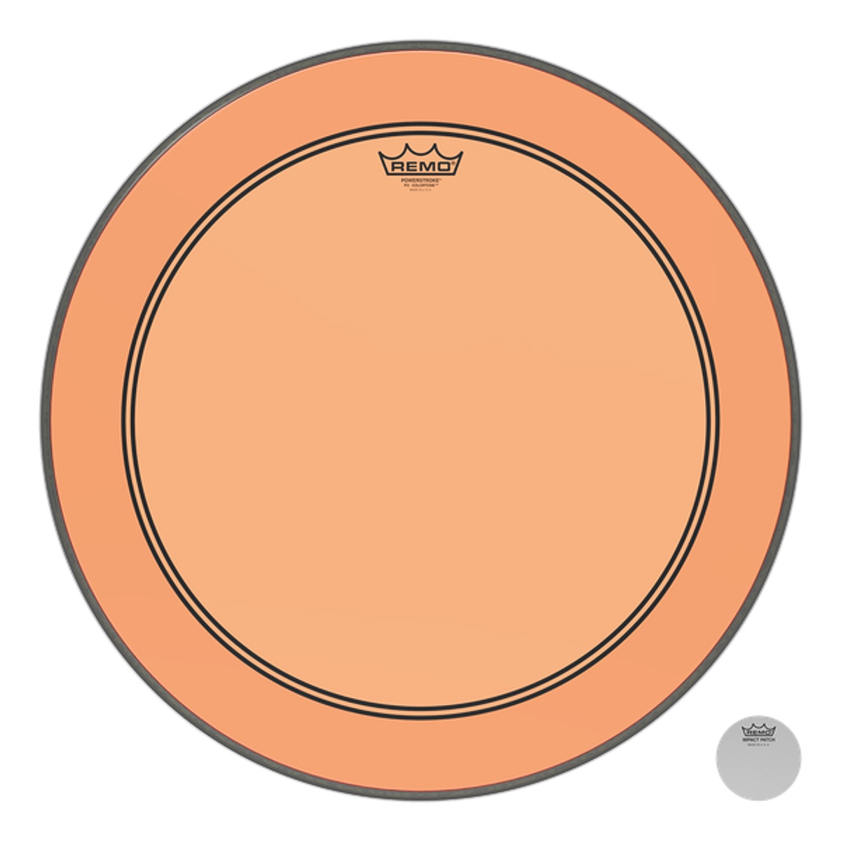 Remo Powerstroke P3 Colortone 26" Orange