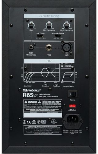 זוית נוספת PreSonus R65 V2 Studio Monitors