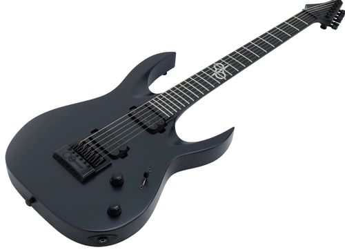 זוית נוספת Solar Guitars A1.6C – CARBON BLACK MATTE