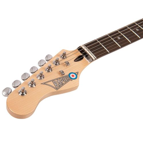 זוית נוספת Rapier 33 Electric Guitar ~ Left Hand Fiesta Red