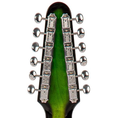זוית נוספת Rapier Saffire 12 String Electric Guitar ~ Greenburst