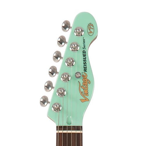 זוית נוספת Vintage V72 ReIssued Electric Guitar ~ Ventura Green