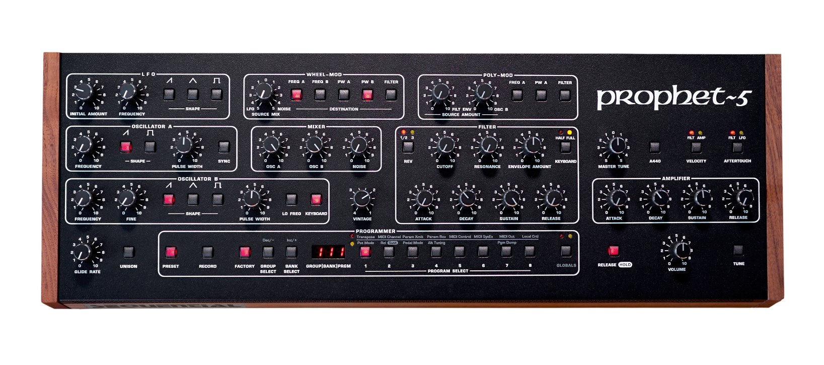 סינתיסייזר Sequential Prophet-5 Desktop Module