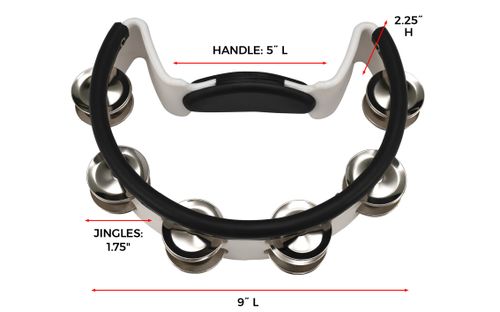זוית נוספת Pearl PTM10SHX Quickmount Tambourine