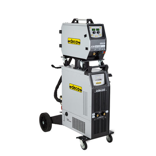 רתכת MIG / CO2 אינוורטר 500Ah תלת פאזי מזין חיצוני סנרגטית DECA JOB 750 LAB