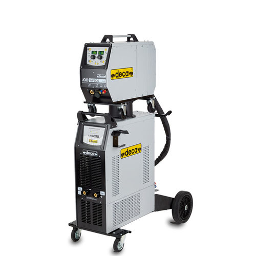רתכת MIG / CO2 אינוורטר 500Ah תלת פאזי מזין חיצוני סנרגטית DECA JOB 750 LAB