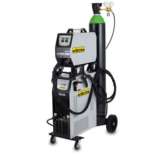 רתכת MIG / CO2 אינוורטר 500Ah תלת פאזי מזין חיצוני סנרגטית DECA JOB 750 LAB