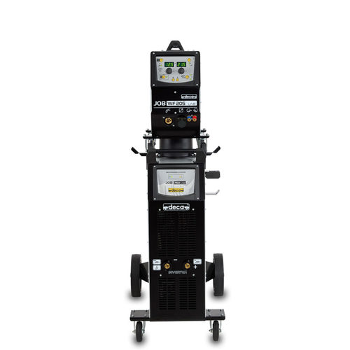 רתכת MIG / CO2 אינוורטר 500Ah תלת פאזי מזין חיצוני סנרגטית DECA JOB 750 LAB