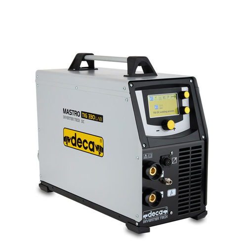 רתכת TIG אינוורטר 300Ah זרם DC תלת פאזי DECA MASTROTIG 330 LA 