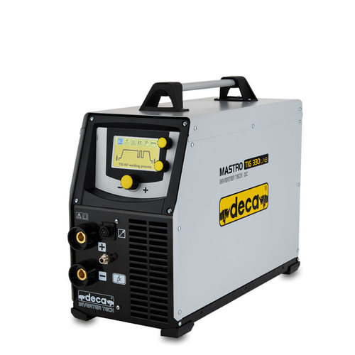 רתכת TIG אינוורטר 300Ah זרם DC תלת פאזי DECA MASTROTIG 330 LA 