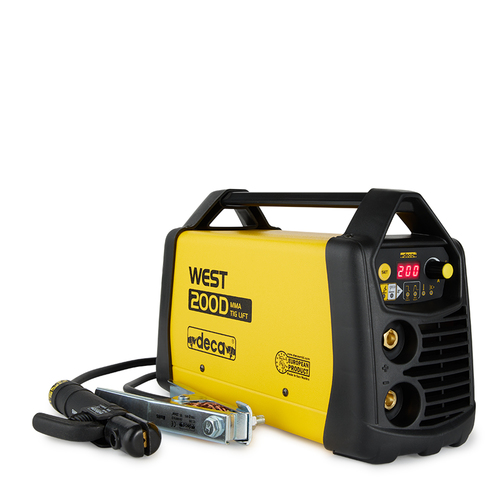 רתכת אינוורטר 200Ah חד-פאזית DECA WEST 200D 