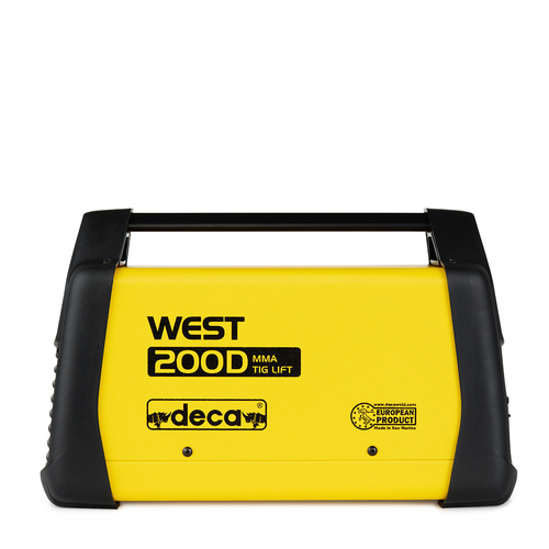 רתכת אינוורטר 200Ah חד-פאזית DECA WEST 200D 
