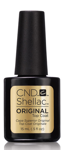 Shellac Original Top Coat 15ml - טופ היפואלגרני ללק ג'ל