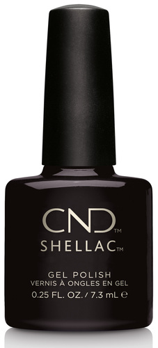 Shellac Black Pool - ג'ל היפואלרגני בצבע שחור פחם אטום