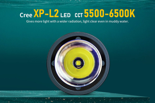 פנס צלילה נטען XTAR DS1 1000