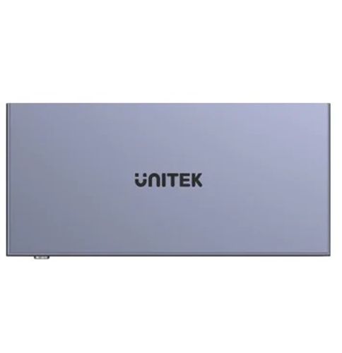 קופסת מיתוג 2 ערוצים כולל סוויטש 4 פורטים USB2.0 Unitek יוניטק