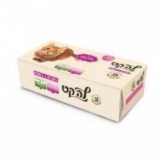 לה קט מולטיפק סלמון ועוף 1004 גרם בקופסה