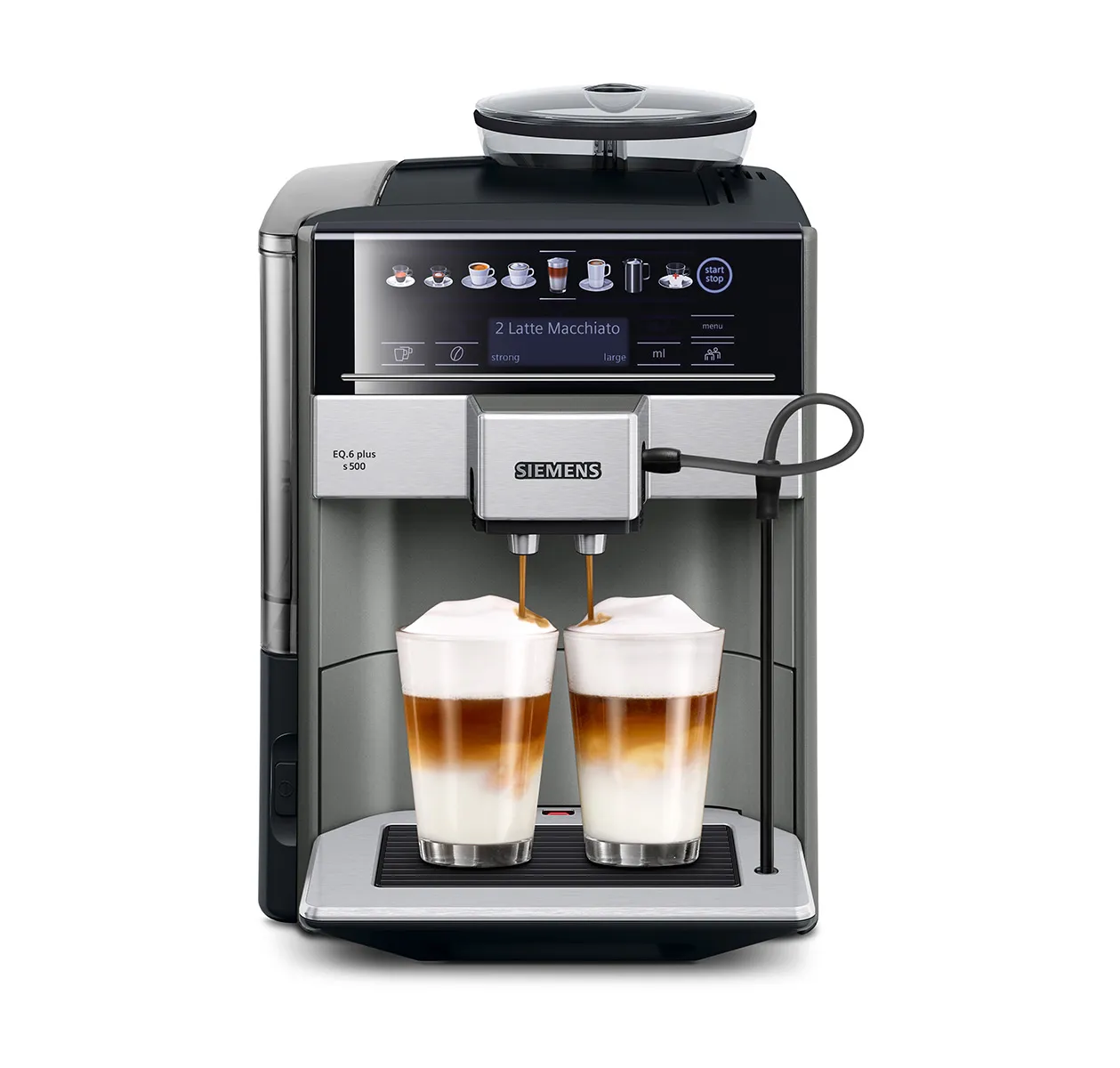 ‏מכונת אספרסו Siemens TE655203RW EQ.6 plus s500 סימנס