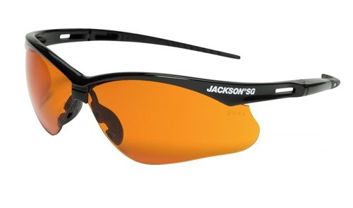 JACKSON SG BLUE - משקפי מגן לשימוש חוץ עדשות מוגנות UV ושריטות - צבע כחול/כתום