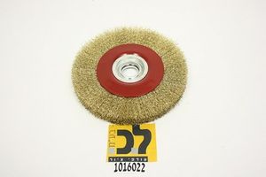 מברשת פלדה 200 מ"מ למשחזת שולחנית