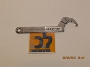 מפתח שן מתכוונן מ-"1-1/4 עד "3 (32-75 מ"מ)